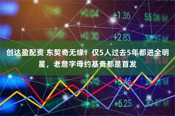 创达盈配资 东契奇无缘！仅5人过去5年都进全明星，老詹字母约基奇都是首发